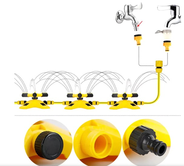 Sprinkler 360º - Automático para Irrigação - COMPRE 1, LEVE 2